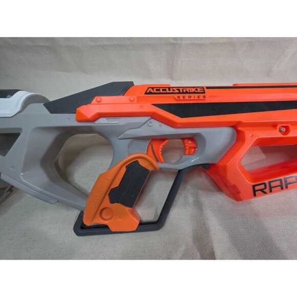Nerf N-Strike Elite AccuStrike RaptorStrike Sniper Blaster With Clip - No Darts - Picture 7 of 10